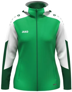 JAKO Dynamic Trainingsjacke Kapuze 204 gr&uuml;n wei&szlig; dunkelgr&uuml;n