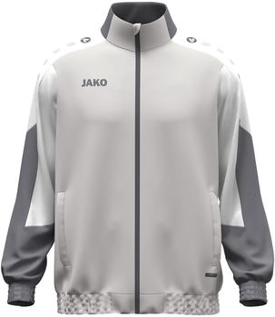 JAKO Dynamic Trainingsjacke 837 hellgrau weiß grau
