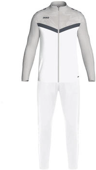JAKO Herren Polyesteranzug Iconic (M9124) weiß/soft grey/anthra light