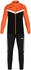 Polyesteranzug Iconic (M9124) schwarz/neonorange