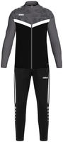 Jako M9124-801, Jako Polyesteranzug Iconic - schwarz/anthrazit - S