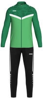 Jako M9124-222, Jako Polyesteranzug Iconic - soft green/sportgr&uuml;n - S gr&uuml;n