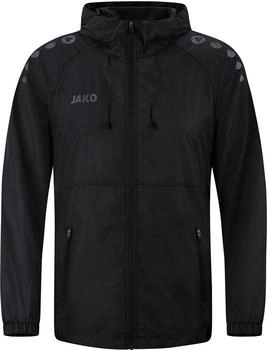 JAKO Funktionsjacke Lightweight Flow Kapuze schwarz
