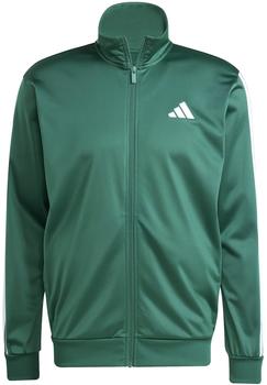 Adidas Trainingsjacke smaragd wei&szlig;