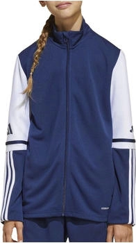 Adidas Squadra Trainingsjacke Kinder dunkelblau wei&szlig;