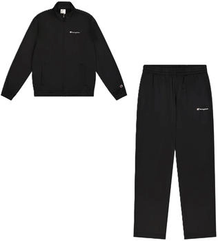 Champion ICONS Trainingsanzug Stehkragen Gummibund KK001 schwarz