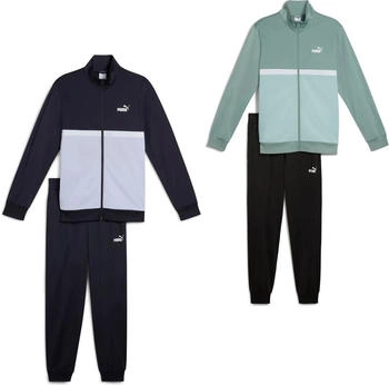 Puma Poly Colorblock Suit gr&uuml;n blau