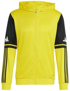 Adidas Squadra Kapuzenjacke team yellow black white JL7679