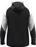 JAKO Dynamic Trainingsjacke Kapuze Kinder 826 schwarz weiß anthrazit