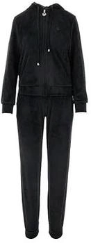 Emporio Armani Chenille Loungewear Zip Tracksuit Sweatshirt schwarz