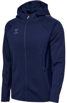 Hummel Hmlcima Zip Hoodie blau schwarz