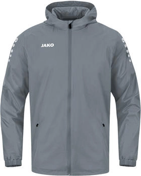 JAKO Team Allwetterjacke Kids grau schwarz F840