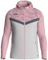 Jako 6824-851, Jako Kapuzenjacke Iconic - soft grey/dusky pink/anthra light -...