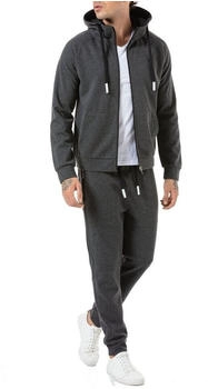 Redbridge 2-teiliges Set Sweatjacke und Jogger Premium dunkelgrau