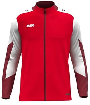 JAKO Dynamic Polyesterjacke Kinder rot weiß dunkelrot