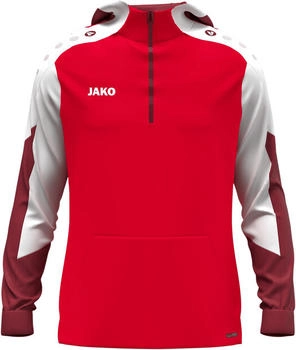JAKO Zip Hoodie Dynamic rot weiß dunkelrot