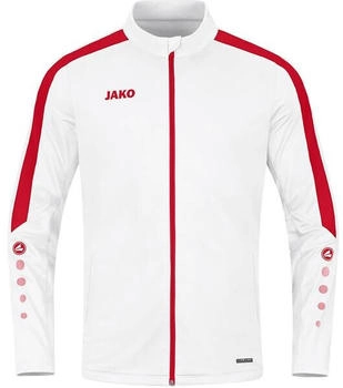 JAKO Trainingsjacke 9323 Power wei&szlig; rot
