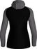 JAKO Damen-Kapuzenjacke Iconic (6824) schwarz/anthrazit