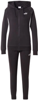 Puma Trainingsanzug kapuze gummibund schwarz