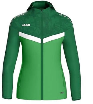 JAKO Kinder-Kapuzenjacke Iconic (6824) soft green/sportgr&uuml;n