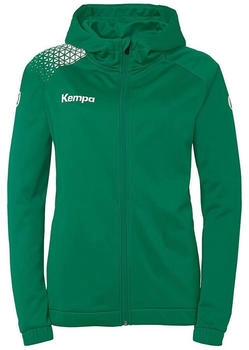 Kempa Ambition Kapuzen-Trainingsjacke lagune weiß