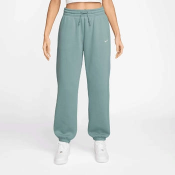 Nike Phoenix Fleece Oversize-Trainingshose Damen Gr&uuml;n FZ5996-017