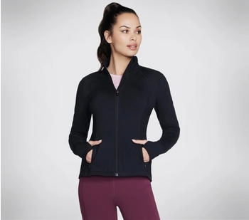 Skechers Trainingsjacke Bold Black Damen schwarz