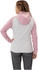 JAKO Kinder-Kapuzenjacke Iconic (6824) soft grey/dusky pink/anthra light