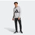 Adidas Sportswear Big Logo French Terry Trainingsanzug grau schwarz