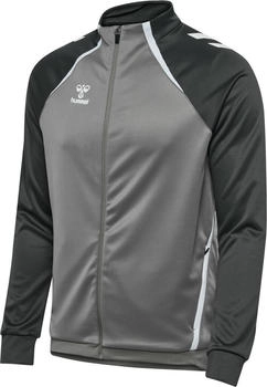 Hummel Trainingsjacke hmlLEAD Track Zip grau schwarz