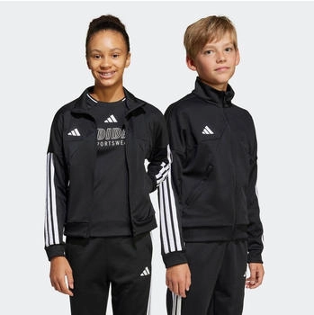 Adidas Trainingsjacke Kinder black white
