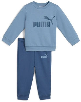 Puma Minicats Essentials Fleece Crew Baby-Jogginganzug cool blue
