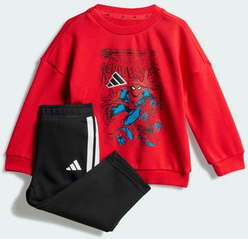 Adidas Spider-Man Jogginghose hellrot wei&szlig;