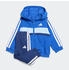 Adidas Trainingsanzug blau hellblau dunkelblau weiß