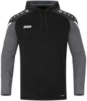 JAKO Herren Kapuzensweat Performance (6722) schwarz/anthra light