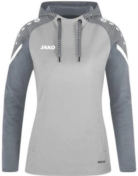 JAKO Damen Kapuzensweat Performance (6722) soft grey/steingrau