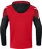 JAKO Herren Kapuzensweat Performance (6722) rot/schwarz