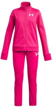 Under Armour UA Knit Tracksuit Youth (1363380) shaded fuchsia/white/white