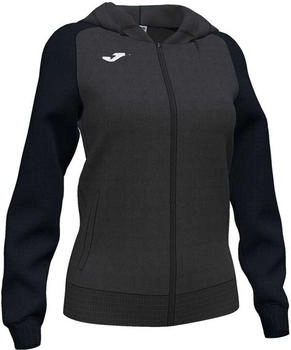 Joma Academy IV Kapuzen-Trainingsjacke 151 anthrazit schwarz