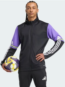 Adidas Squadra Trainingsjacke schwarz lila