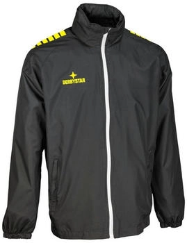 Derbystar Madrid Allwetterjacke schwarz gelb