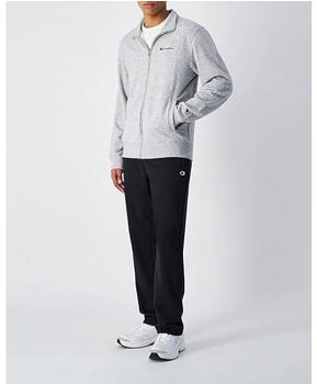 Champion Label-Print Hellgrau melange
