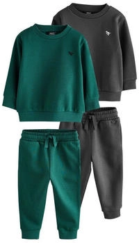 Next Jogginganzug smaragd schwarz