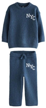 Next Set navy weiß