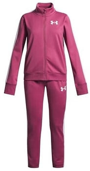 Under Armour Knit Trainingsanzug Mädchen 659 fuchsia dusk weiß