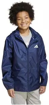 Adidas Sportjacke dunkelblau wei&szlig;