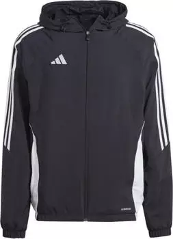 Adidas Tiro Windbreaker Jacke schwarz wei&szlig;
