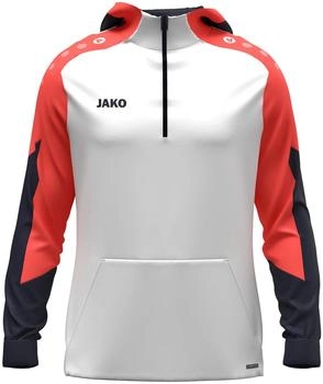 JAKO Kapuzenpullover Dynamic weiss coralrot marineblau Kinder