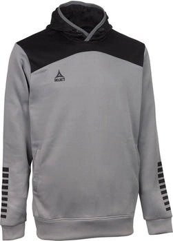 SELECT Kapuzenpullover Oxford V22 schwarz grau