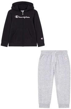 Champion Authentic Athletic Apparel Jogginganzug hellgrau rot schwarz weiß 27772563